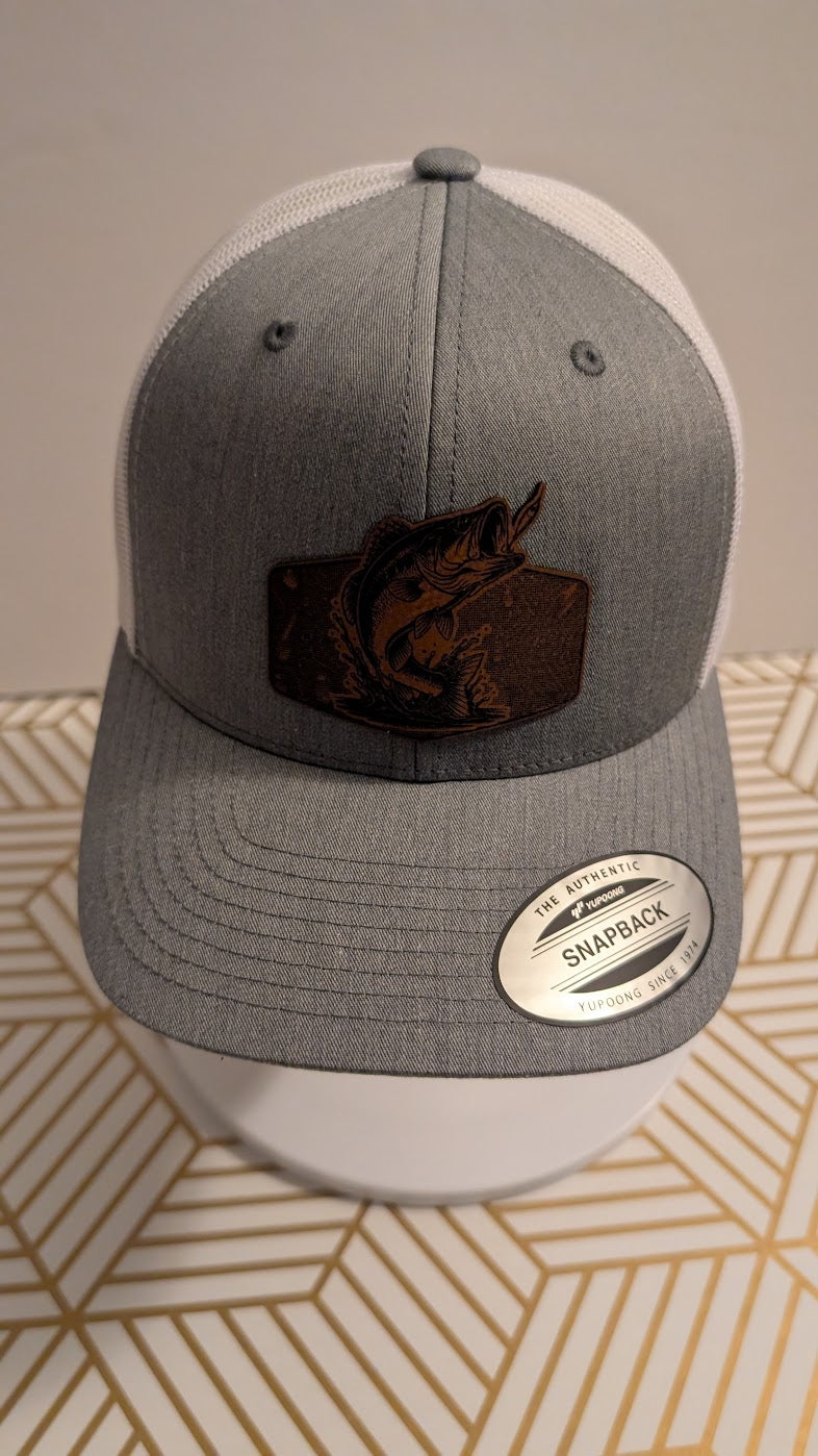 Jumping Large Mouth Bass Hat
