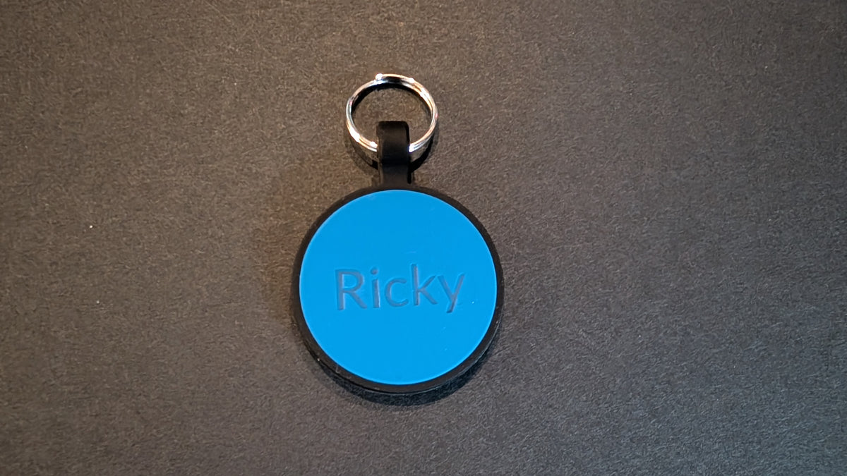Custom Silent Silicone Pet ID Tag