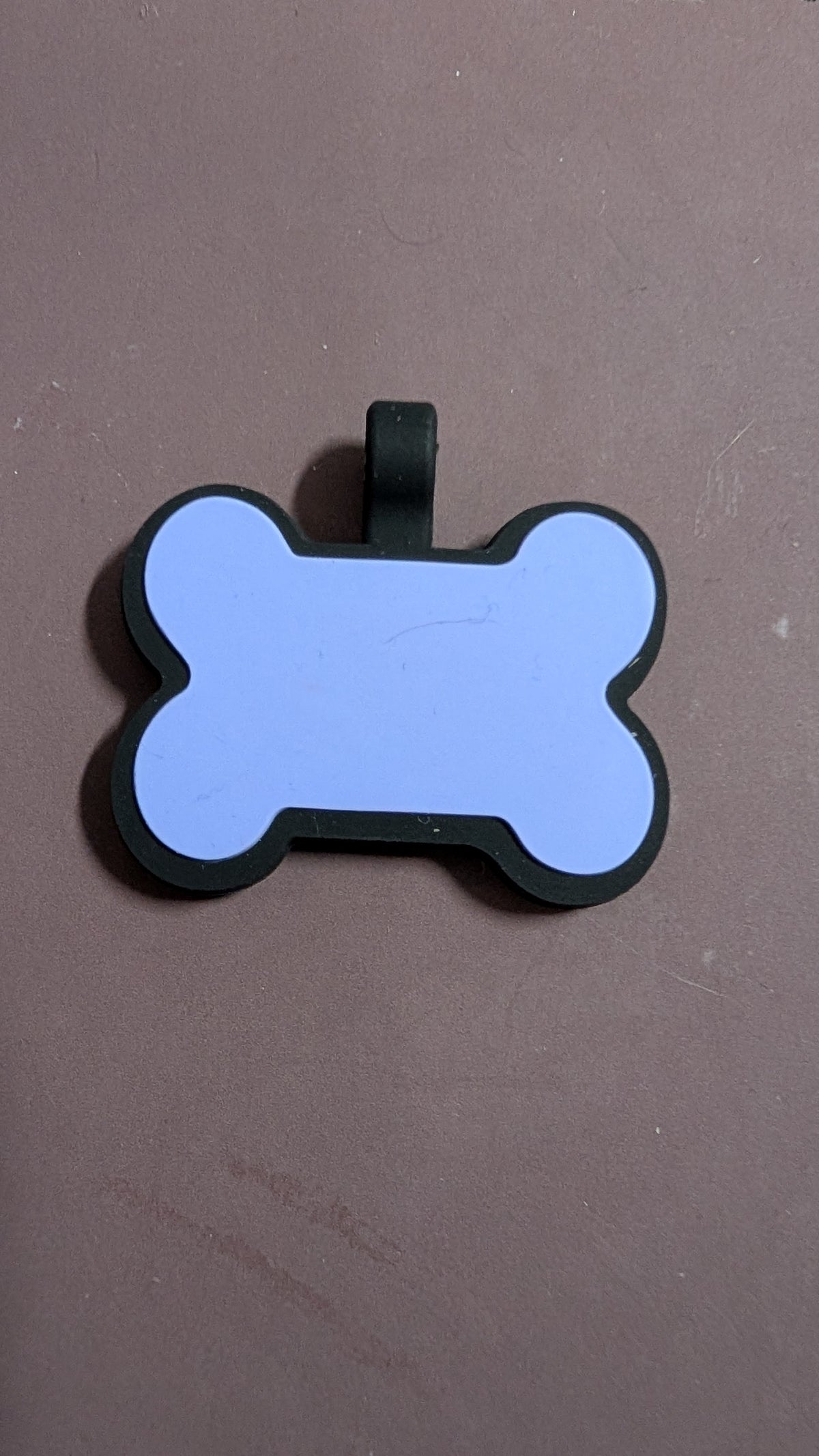 Custom Silent Silicone Pet ID Tag
