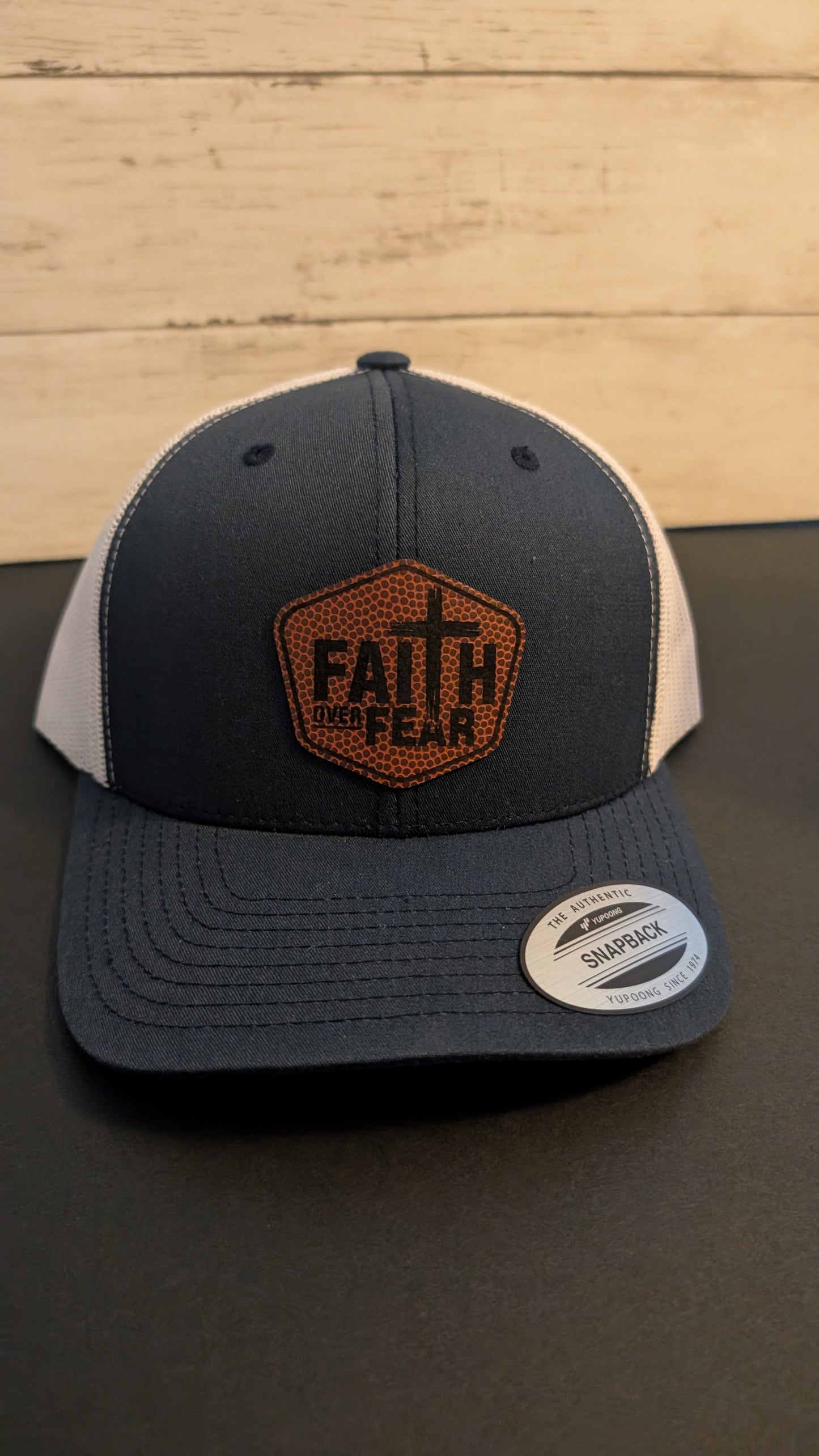 Faith Over Fear Snapback Hat