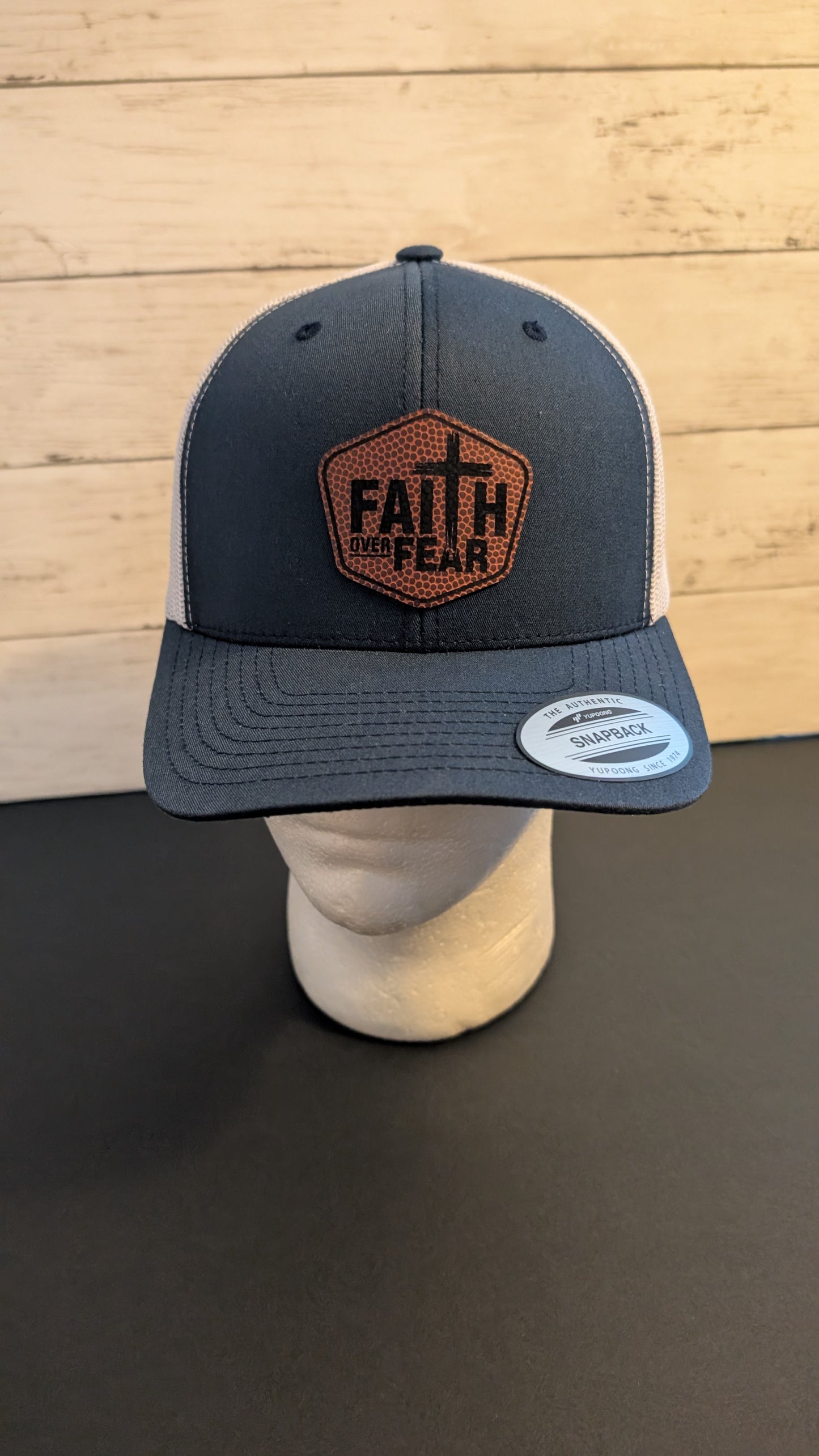 Faith Over Fear Snapback Hat