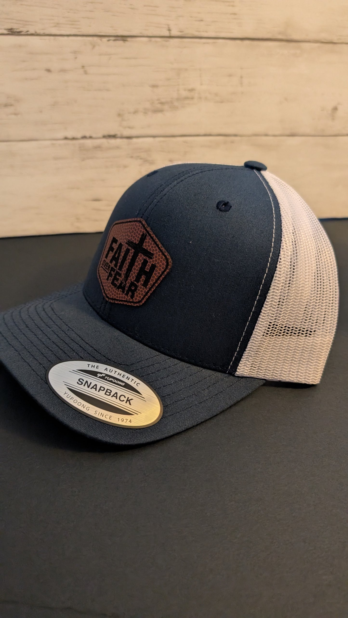 Faith Over Fear Snapback Hat