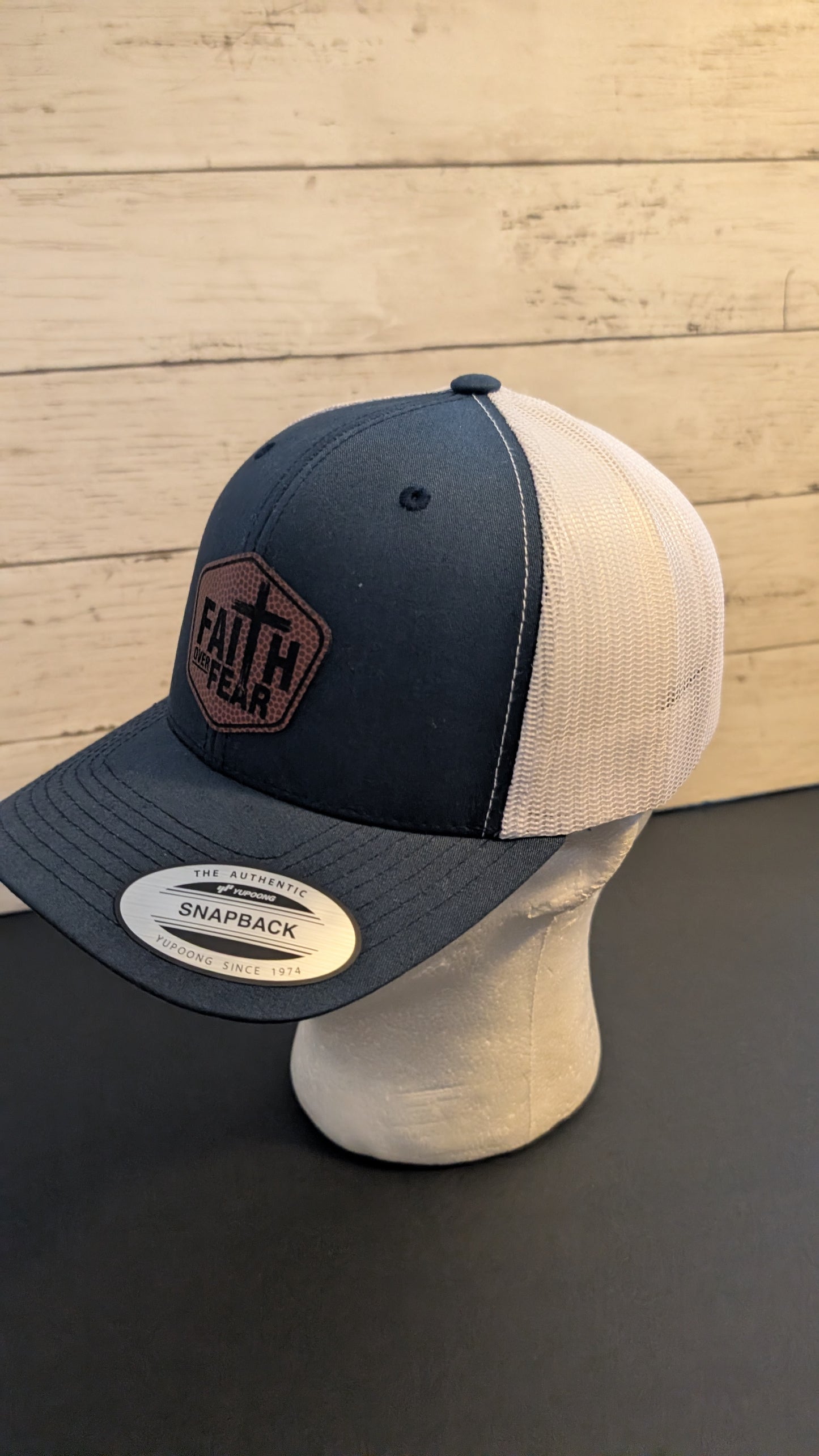 Faith Over Fear Snapback Hat