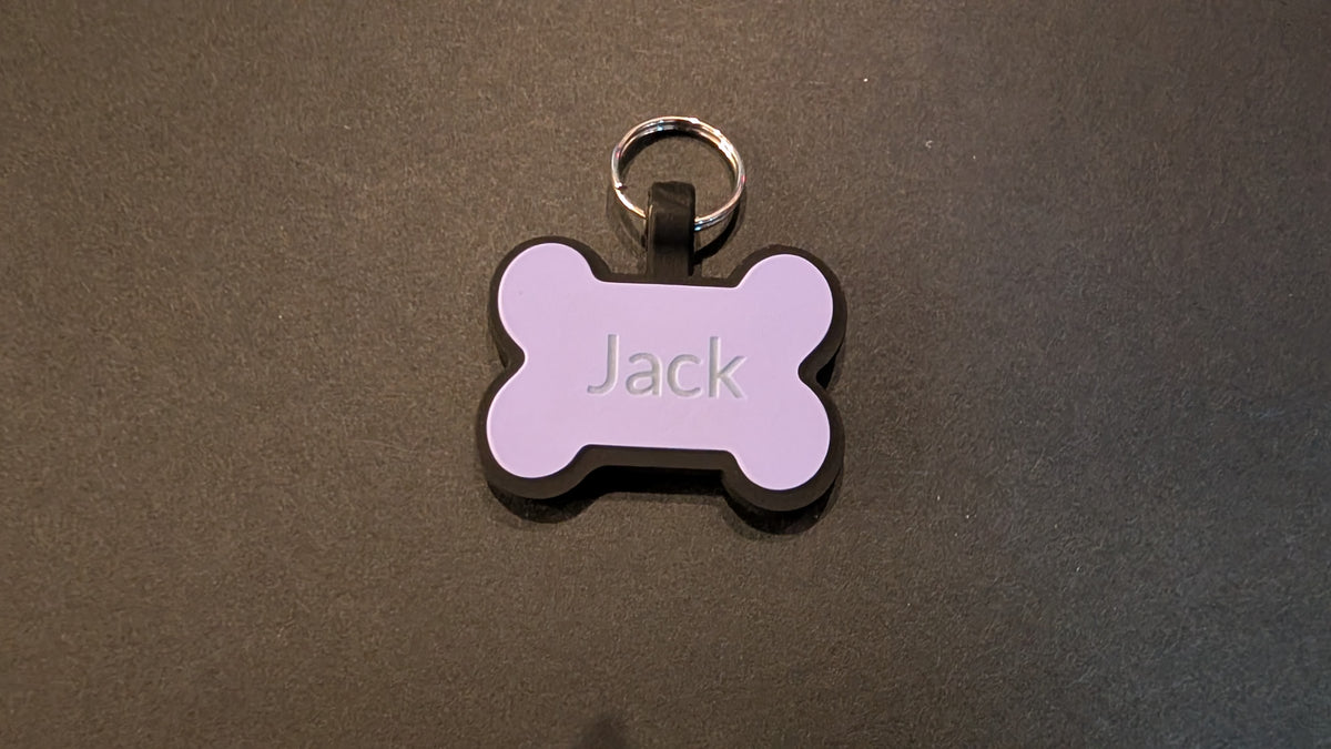 Custom Silent Silicone Pet ID Tag