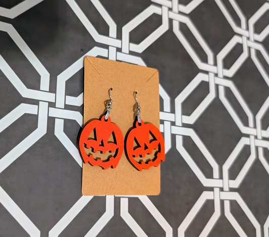 Jack-o'-lantern Earrings
